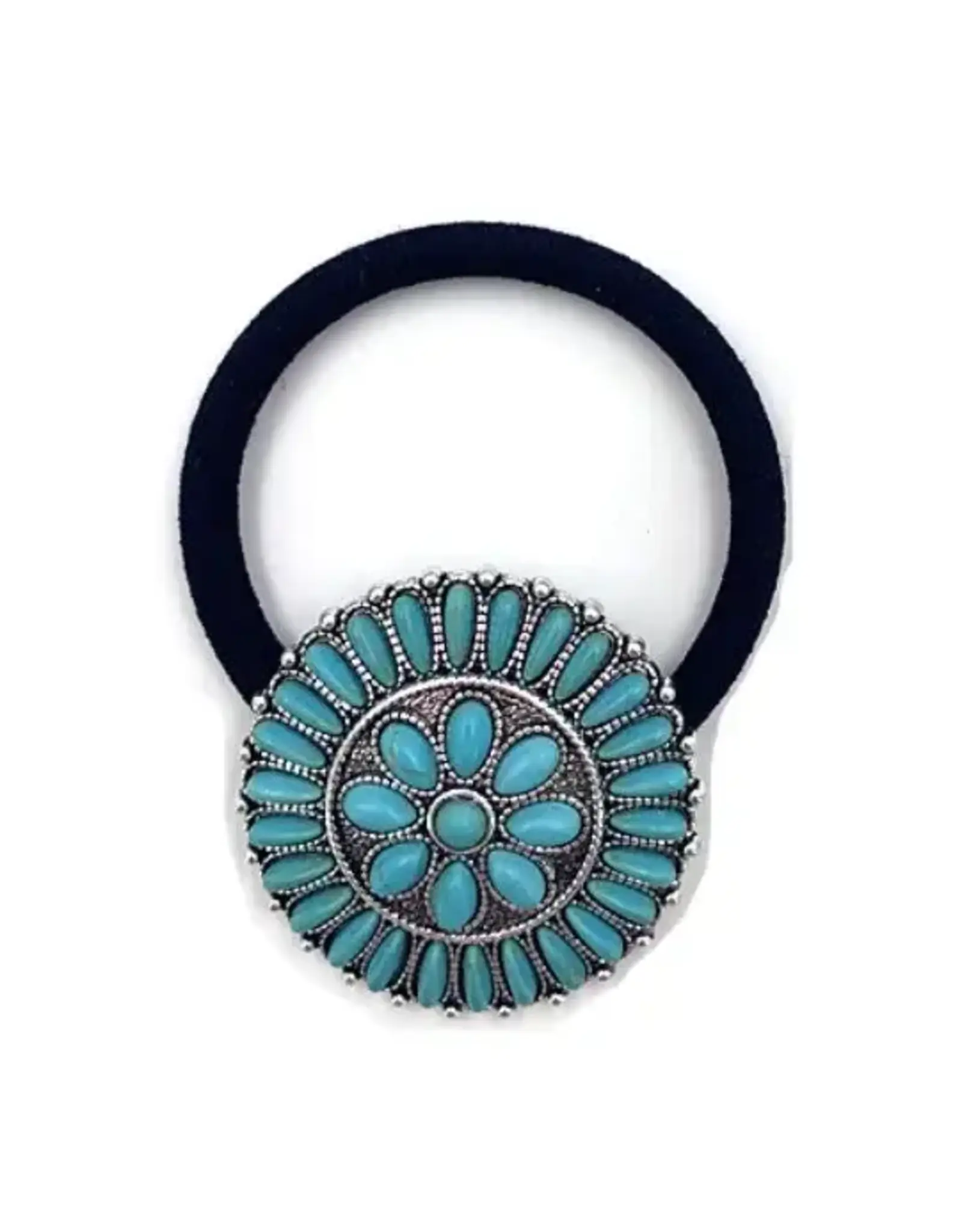 Snowing West Western Style Turquoise Hair Tie