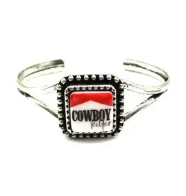 Snowing West Western Cowboy Killer Cuff Bracelet