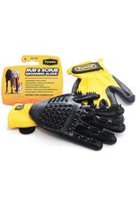 Pyranha Rub and Scrub Grooming Glove