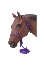 Tough One Poly Rope Tied Halter w/ Lead Horse