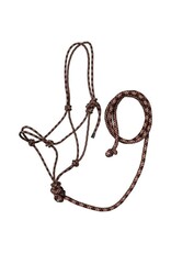 Tough 1 Tri-Color Rope Halter with Lead Horse