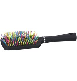 Tough 1 Rainbow Bristle Mane and Tail Brush