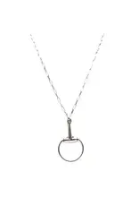 Snowing West Western Snaffle Bit Pendant Necklace