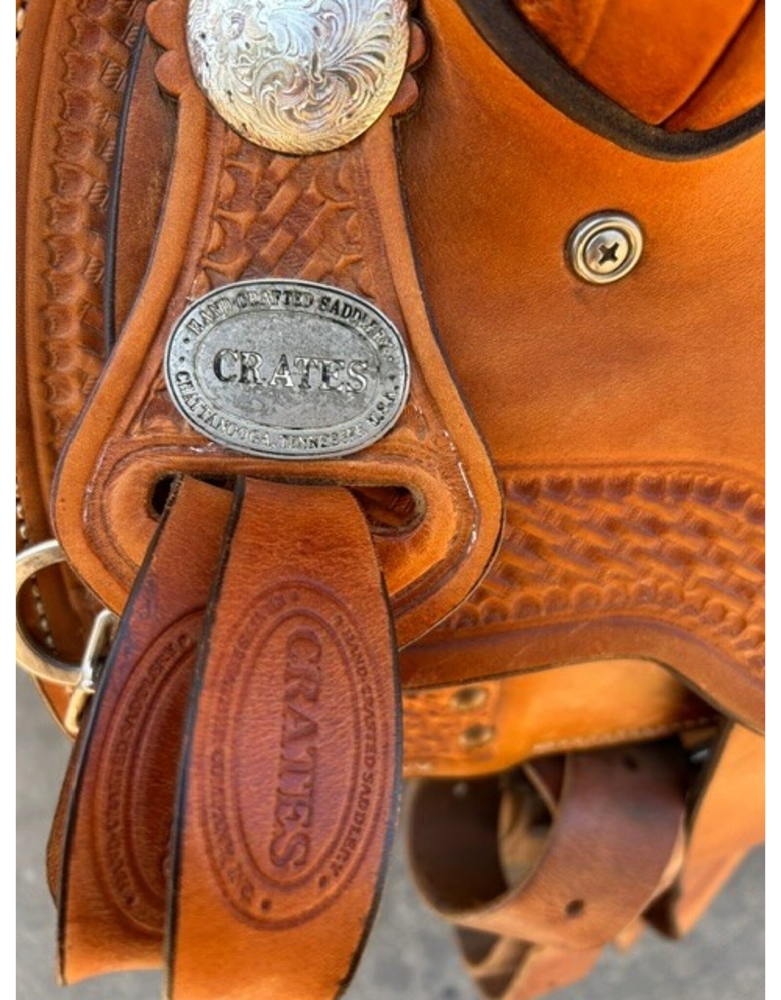 Crates Trail Saddle 16" Seat FQHB