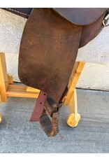 American Saddlery Bear Trap Barrel Saddle 14.5" Seat FQHB