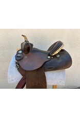 American Saddlery Bear Trap Barrel Saddle 14.5" Seat FQHB