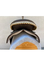 American Saddlery Bear Trap Barrel Saddle 14.5" Seat FQHB