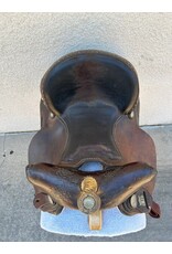American Saddlery Bear Trap Barrel Saddle 14.5" Seat FQHB