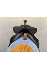 American Saddlery Bear Trap Barrel Saddle 14.5" Seat FQHB
