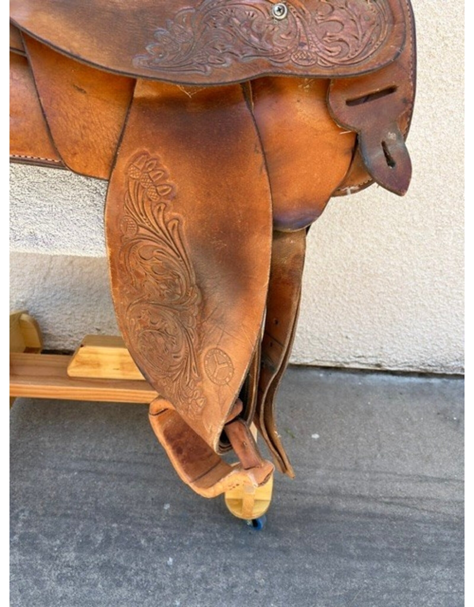 Circle Y Park and Trail 14" Seat FQHB