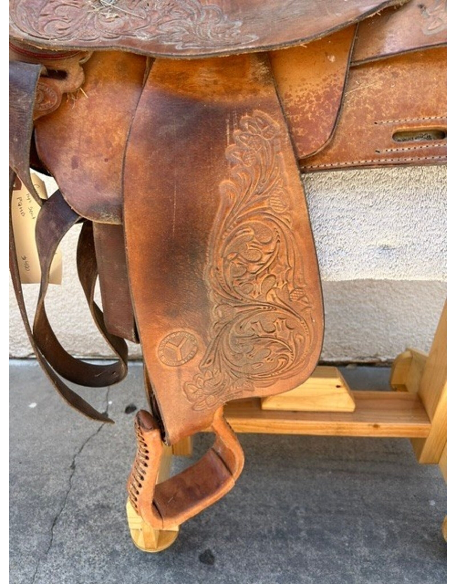 Circle Y Park and Trail 14" Seat FQHB