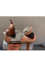 hilason treeless western saddle
