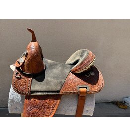 hilason treeless western saddle
