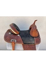 hilason treeless western saddle