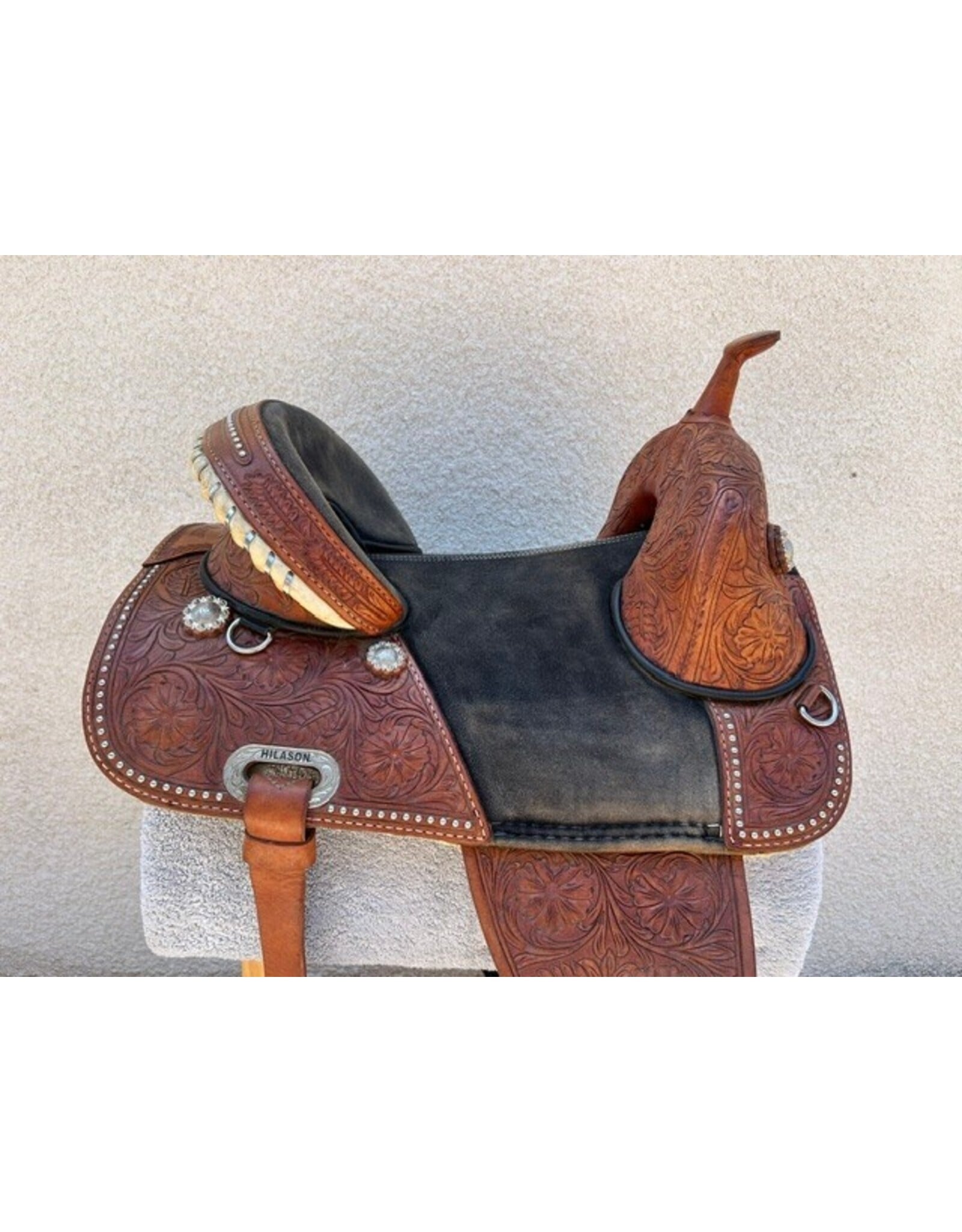 hilason treeless western saddle