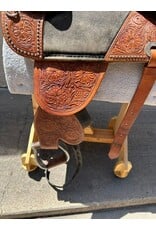hilason treeless western saddle