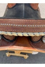 hilason treeless western saddle