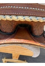 hilason treeless western saddle
