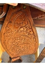 Tex Tan Equitation Seat Trail Saddle 16" Seat SQHB