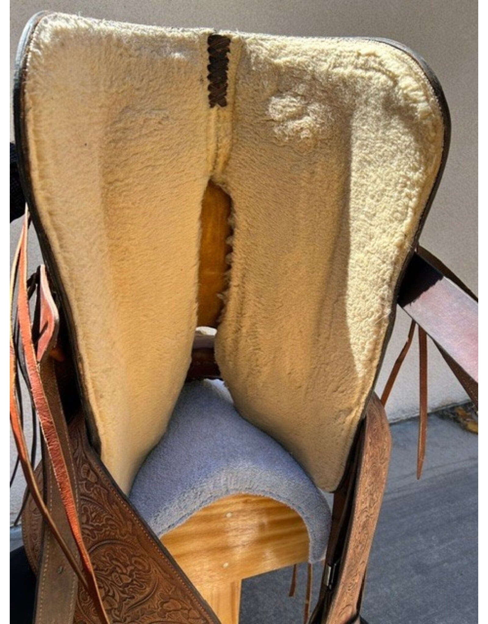 Tex Tan Equitation Seat Trail Saddle 16" Seat SQHB