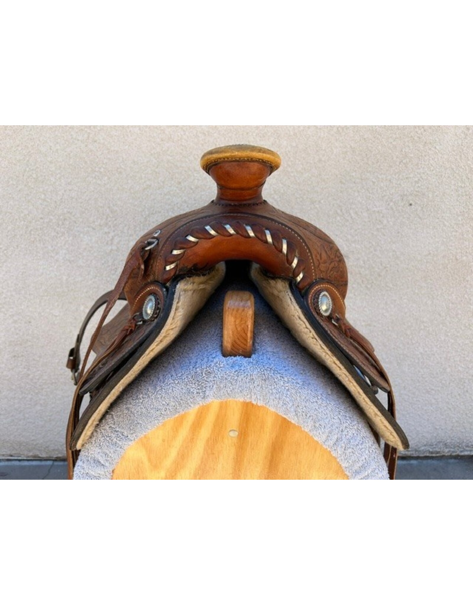Tex Tan Equitation Seat Trail Saddle 16" Seat SQHB