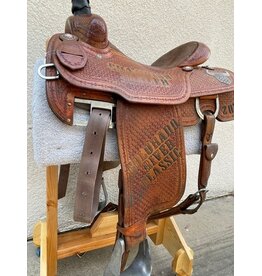 Martin Saddlery Roping Saddle 15" Seat, 8" Gullet