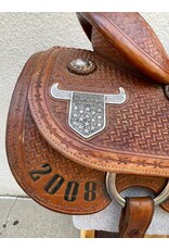 Martin Saddlery Roping Saddle 15" Seat, 8" Gullet