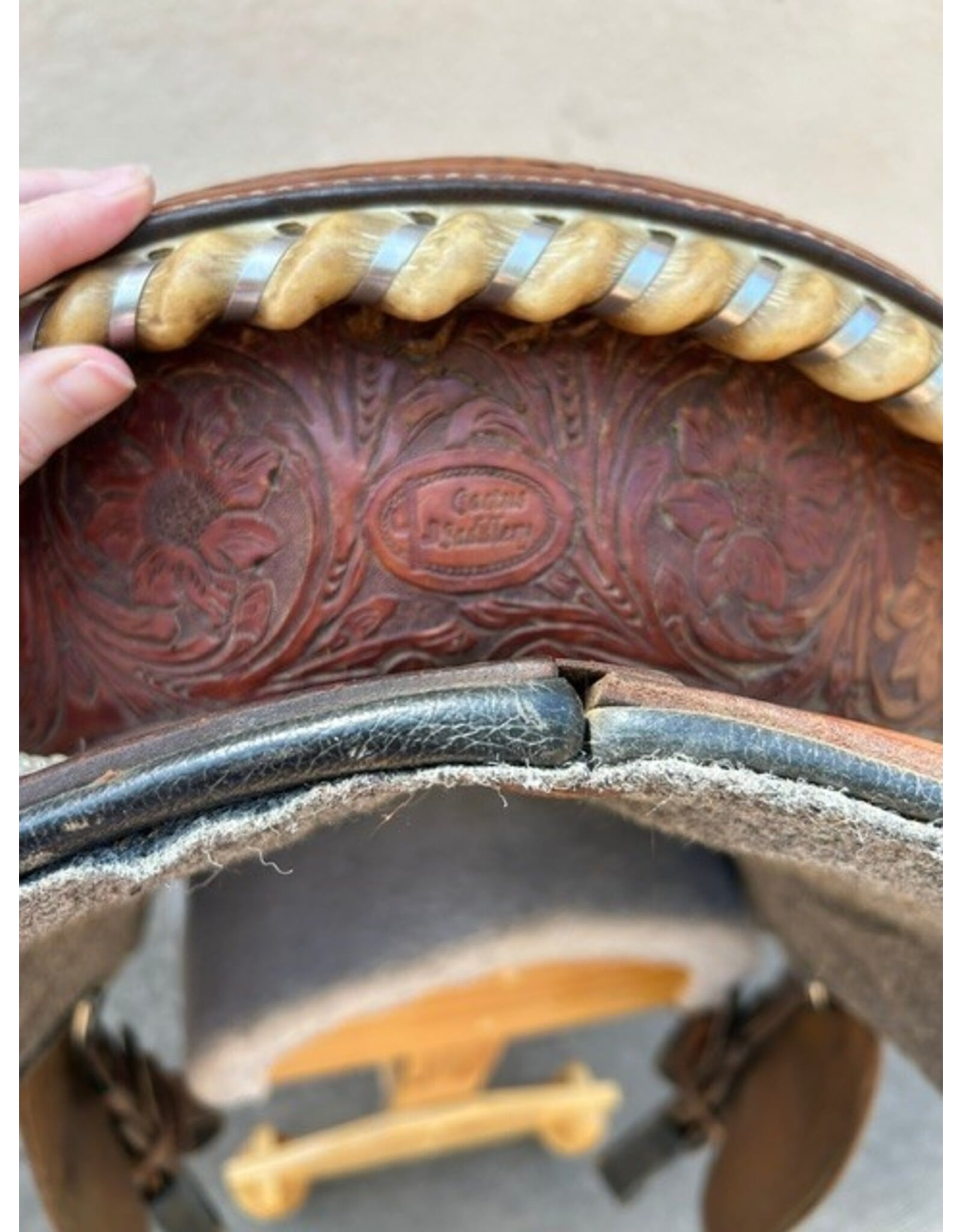 Marlene McRae Barrel by Cactus Saddlery 14" Seat, FQHB