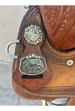 Marlene McRae Barrel by Cactus Saddlery 14" Seat, FQHB