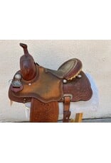 Marlene McRae Barrel by Cactus Saddlery 14" Seat, FQHB