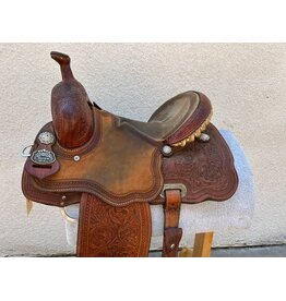 Marlene McRae Barrel by Cactus Saddlery 14" Seat, FQHB