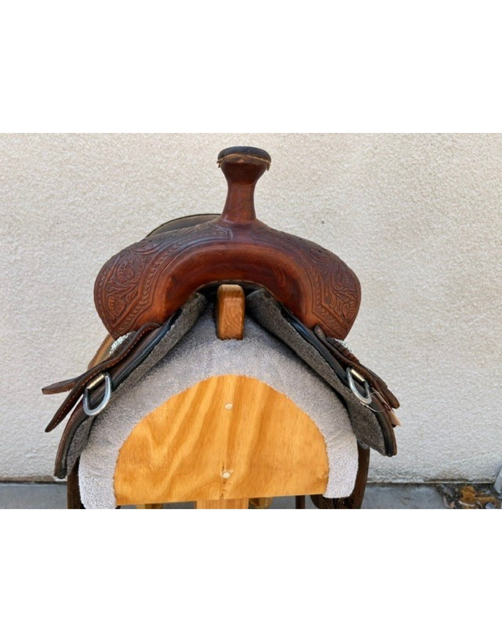Marlene McRae Barrel by Cactus Saddlery 14" Seat, FQHB