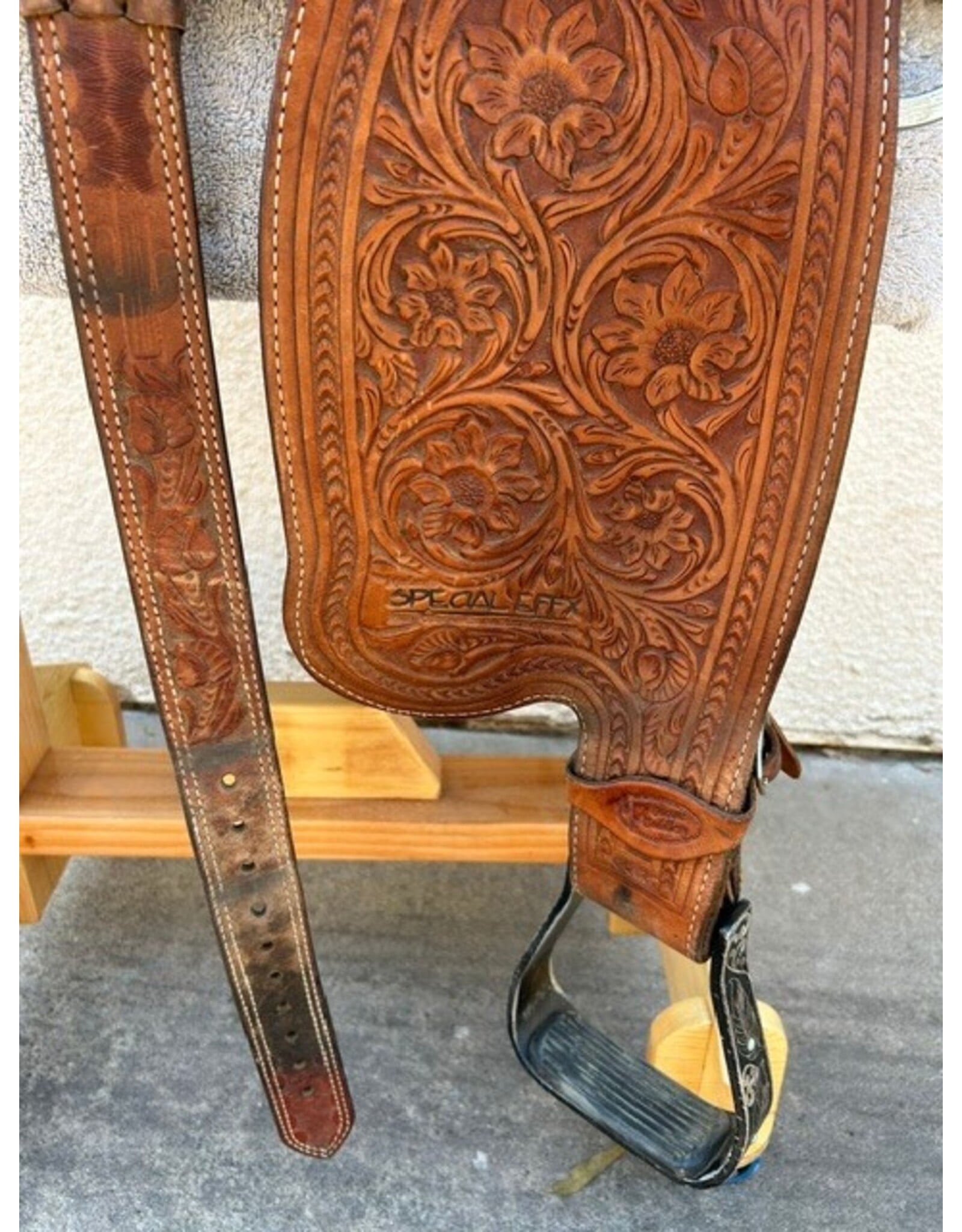 Marlene McRae Barrel by Cactus Saddlery 14" Seat, FQHB