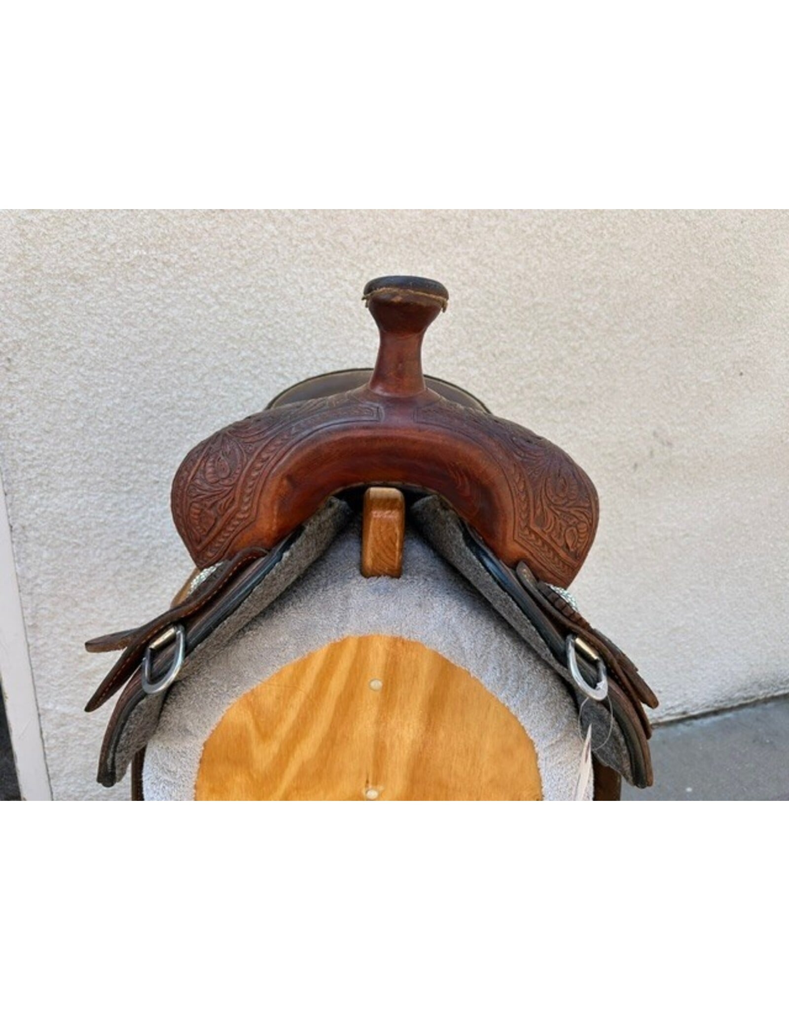 Marlene McRae Barrel by Cactus Saddlery 14" Seat, FQHB