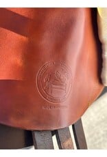 Collegiate Jump Saddle 16" Seat w/ Leathers and Irons