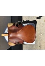 Collegiate Jump Saddle 16" Seat w/ Leathers and Irons