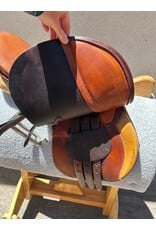 Collegiate Jump Saddle 16" Seat w/ Leathers and Irons