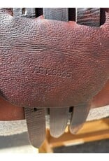 Collegiate Jump Saddle 16" Seat w/ Leathers and Irons