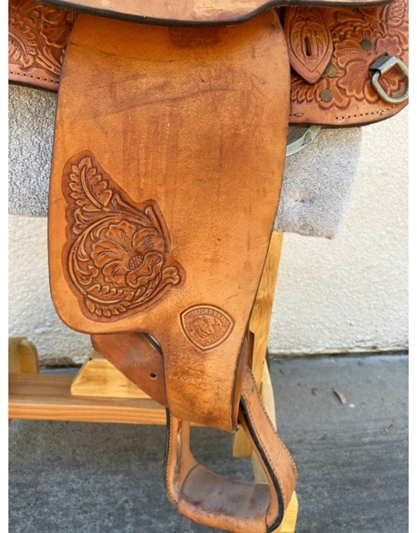 Tex Tan Show Saddle 15" Seat, FQHB
