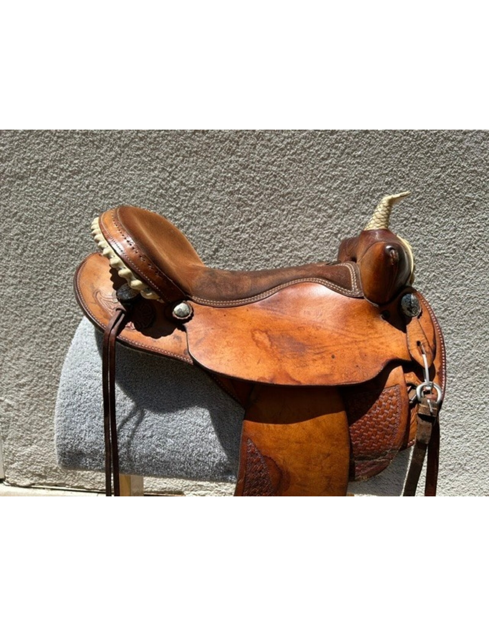 Barrel Saddle 18" Seat, SQHB