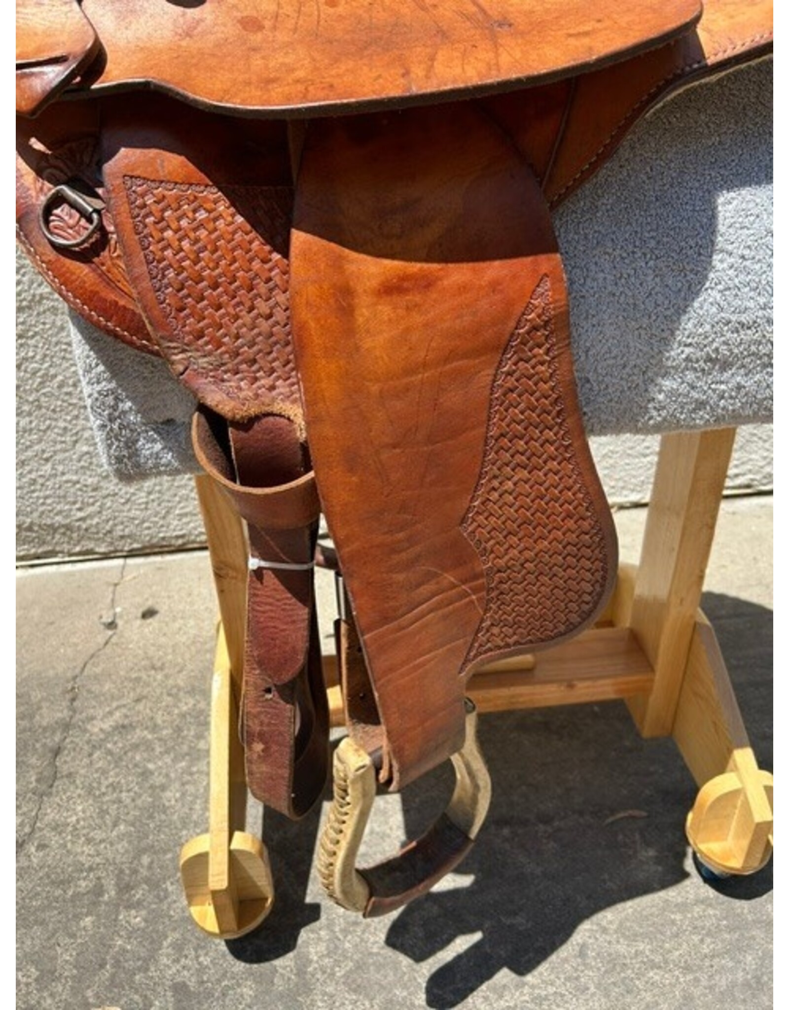 Barrel Saddle 18" Seat, SQHB