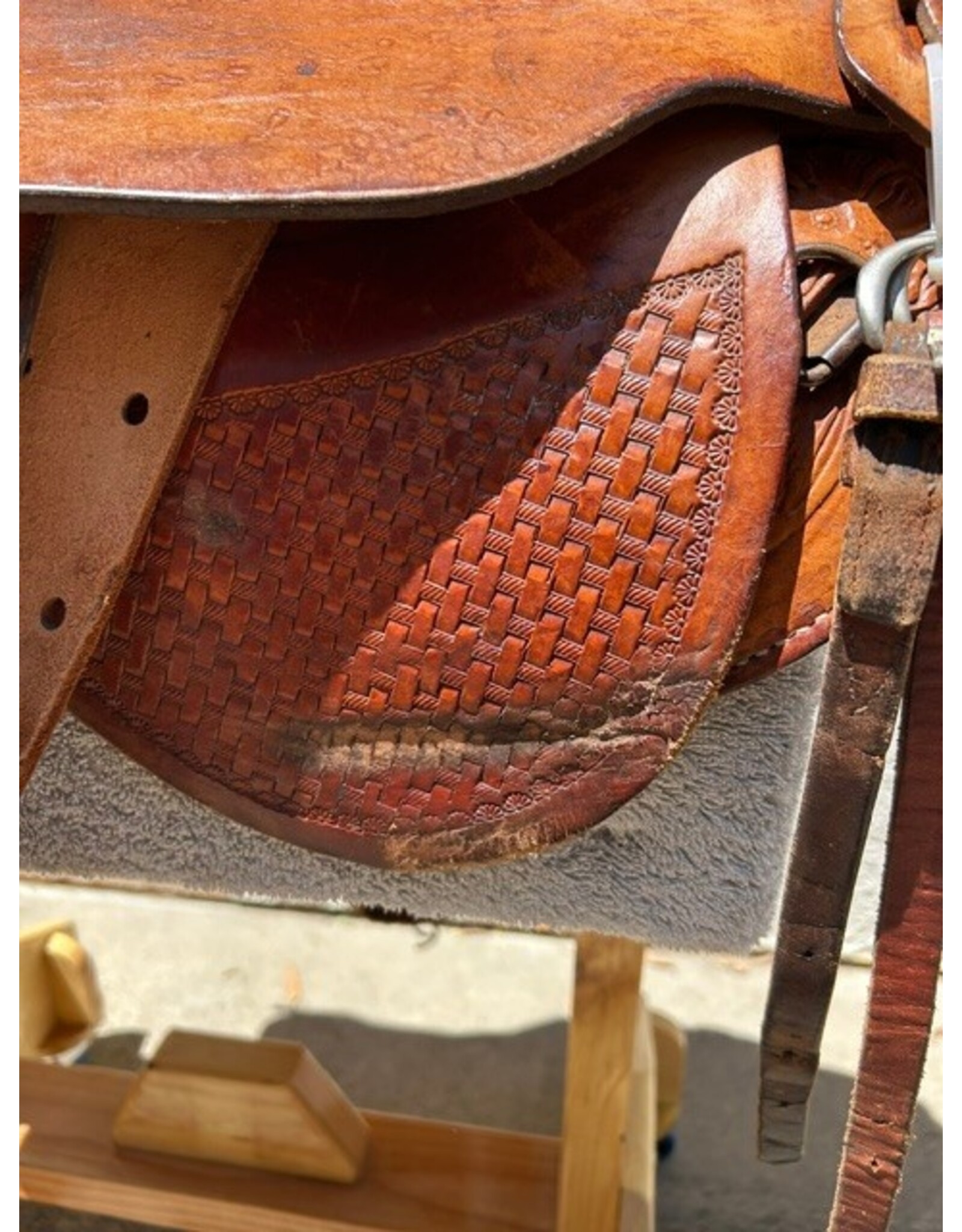 Barrel Saddle 18" Seat, SQHB