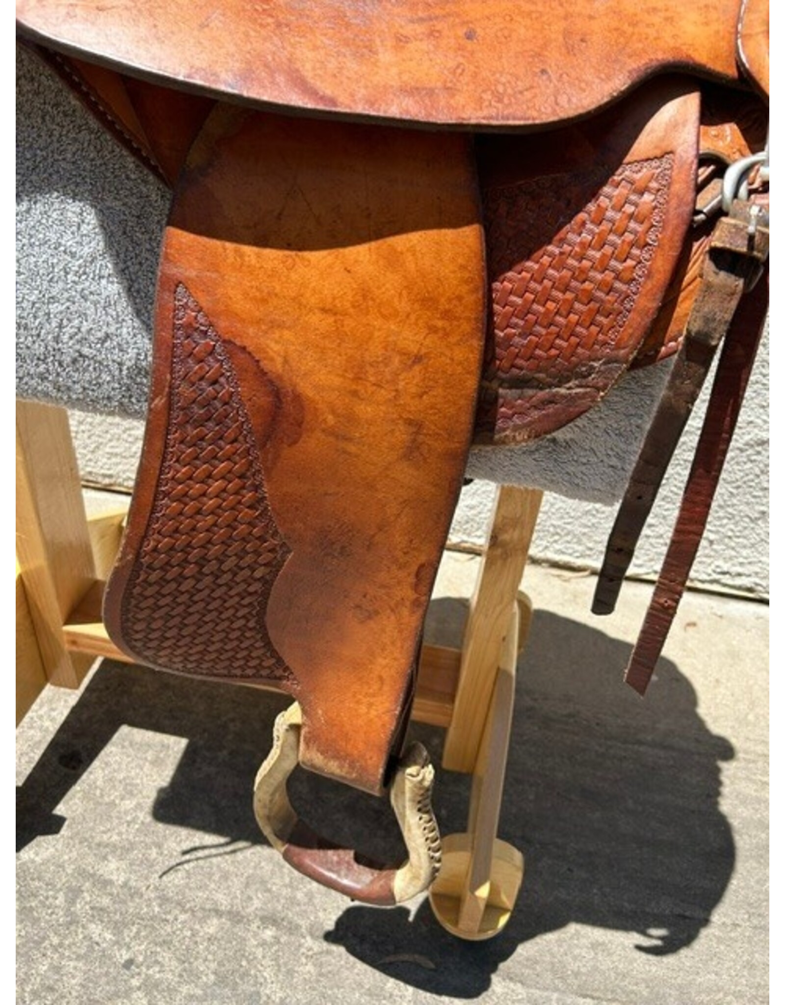 Barrel Saddle 18" Seat, SQHB