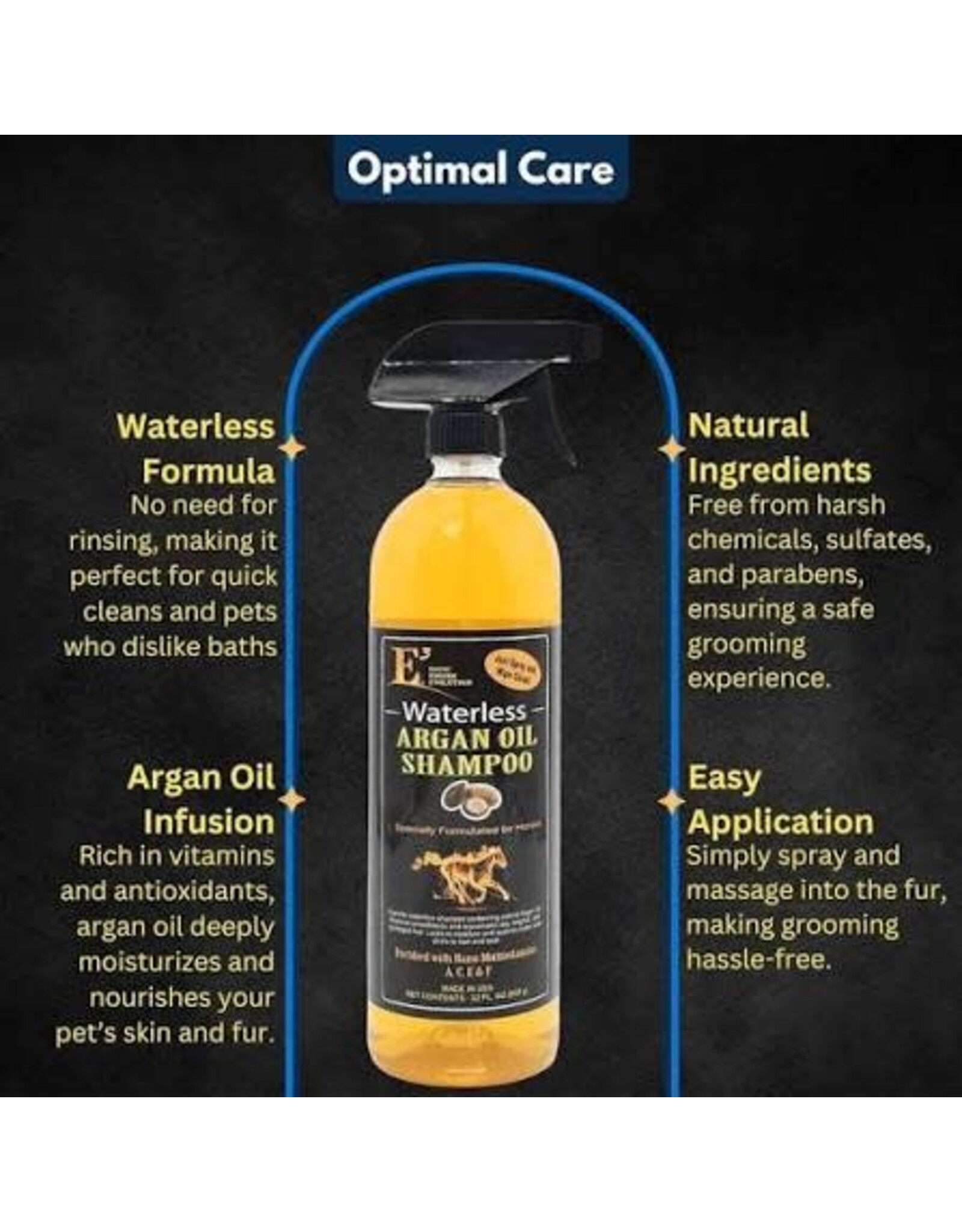 E3 Argan Oil Shampoo 32oz