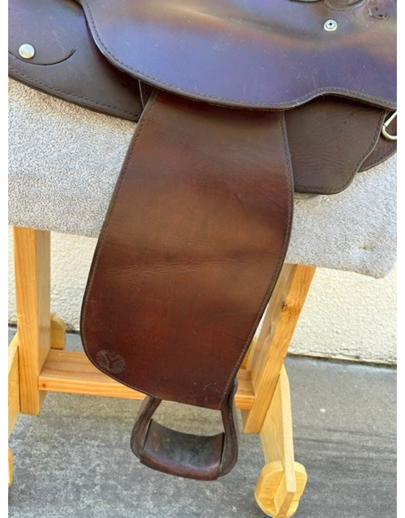 Circle Y 15" Seat, Arab Tree