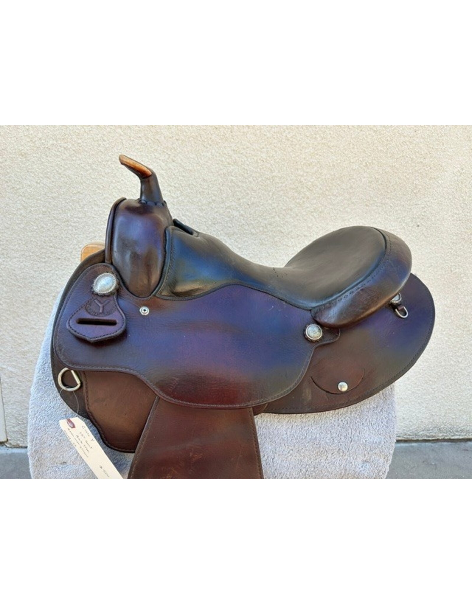 Circle Y 15" Seat, Arab Tree