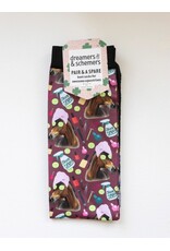 Dreamers and Schemers Socks Pair and a Spare Adult