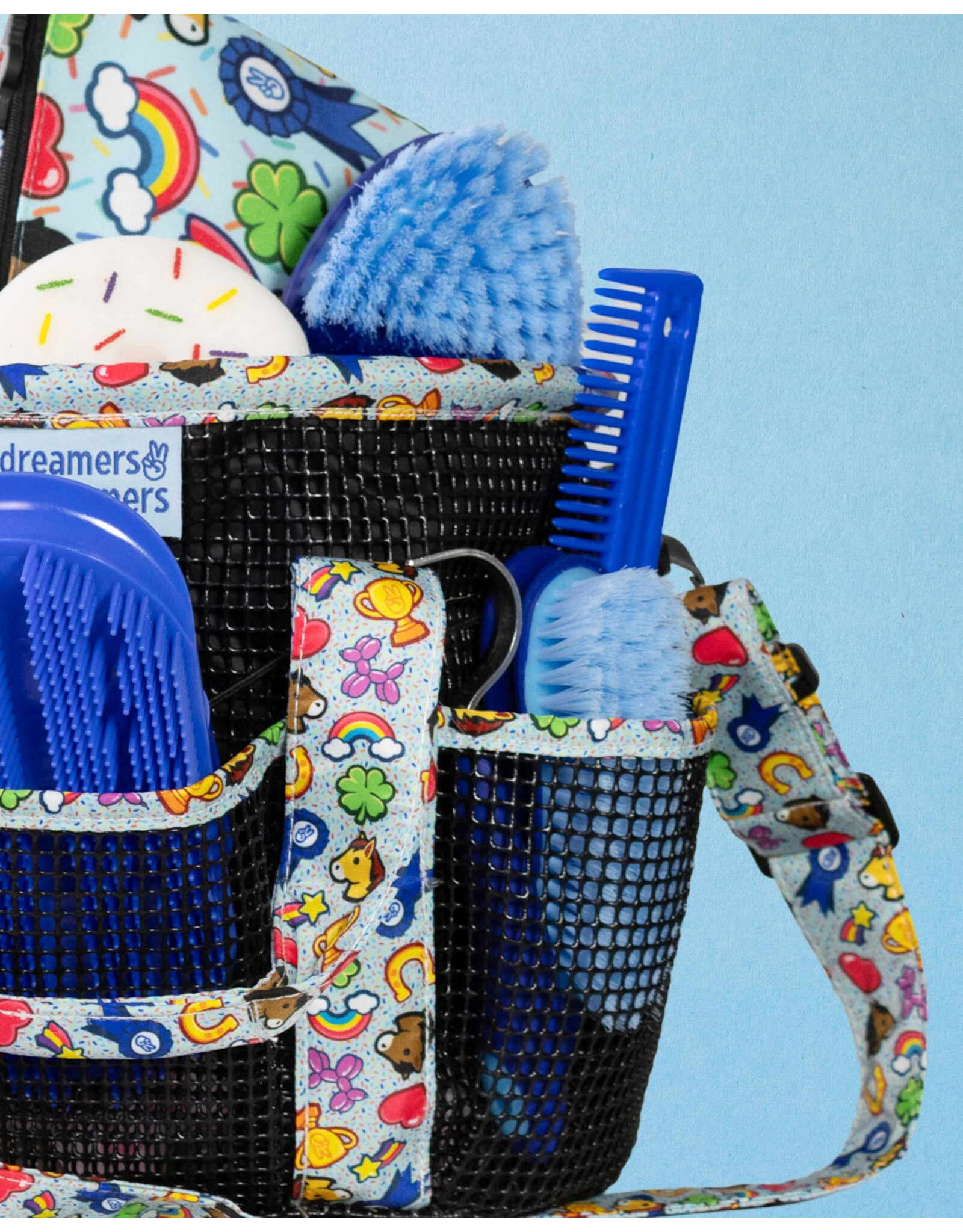 Dreamers and Schemers Feeling Stable Grooming Tote