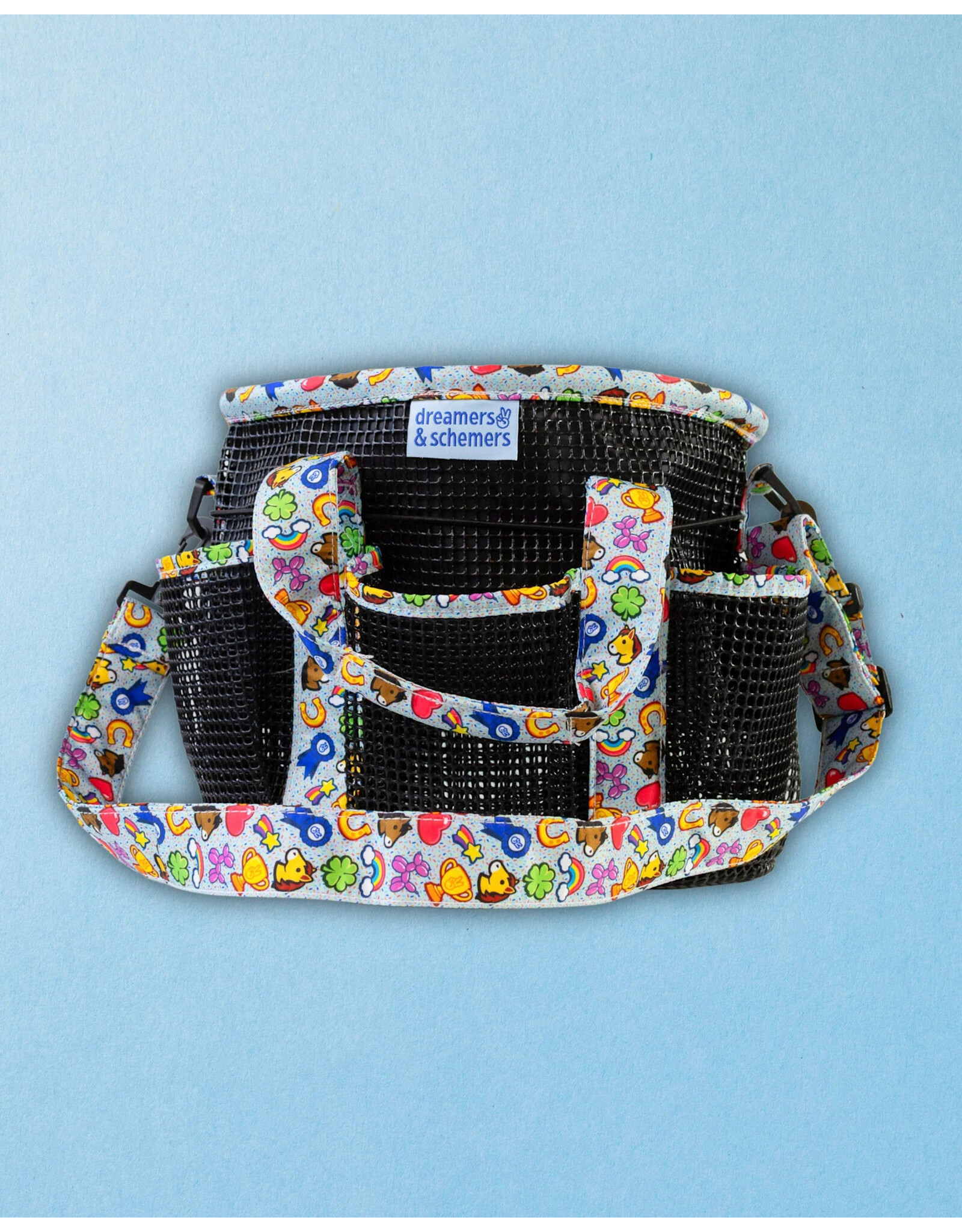Dreamers and Schemers Feeling Stable Grooming Tote