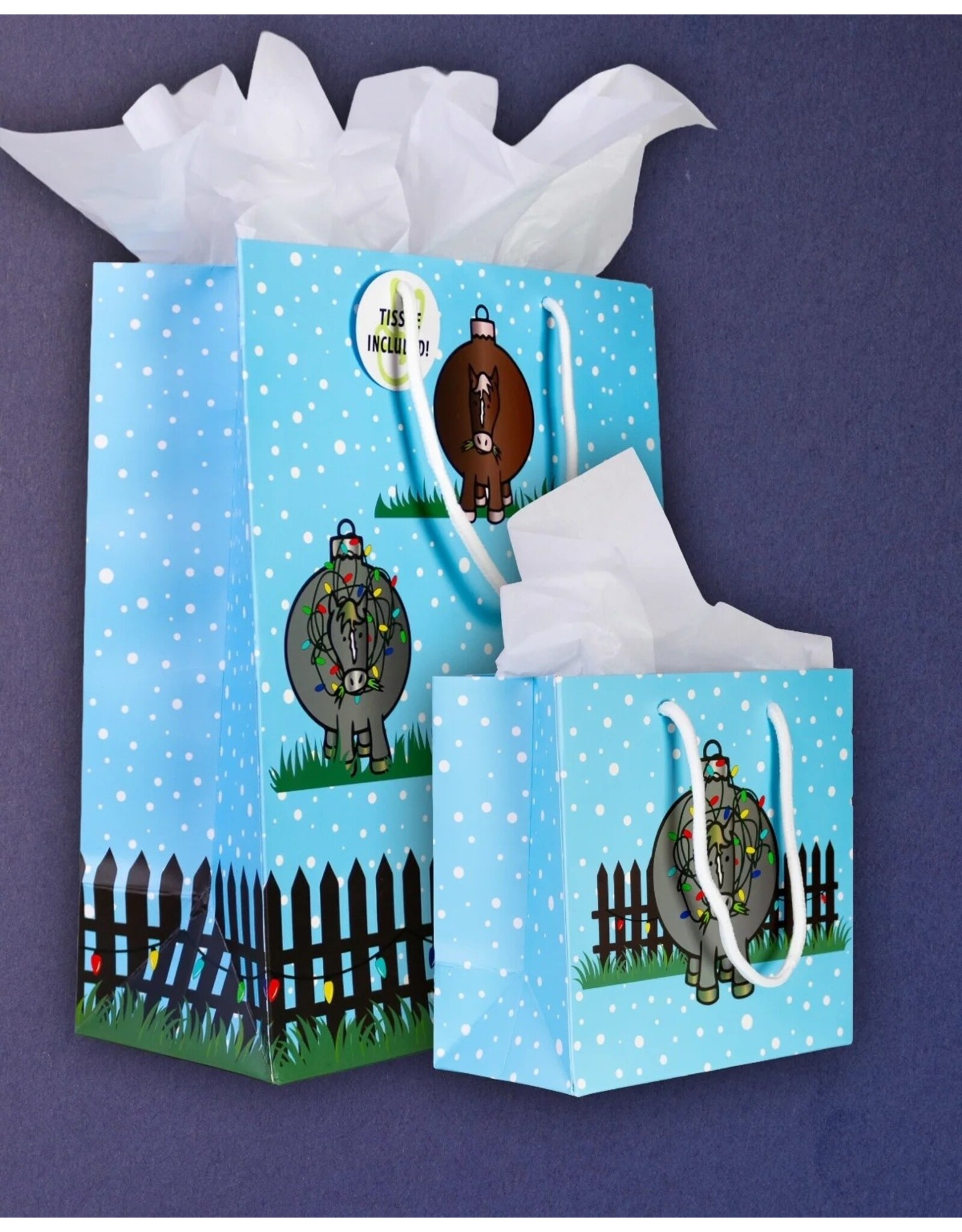Dreamers and Schemers Pasture Ornaments Gift Bag